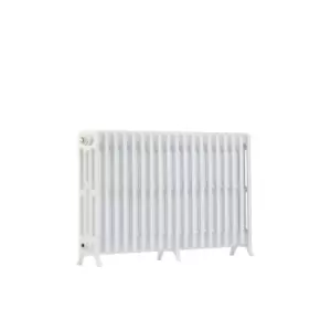 Arroll Aluminium Range Painted White 19 Column Radiator, (W)1142mm X (H)650mm