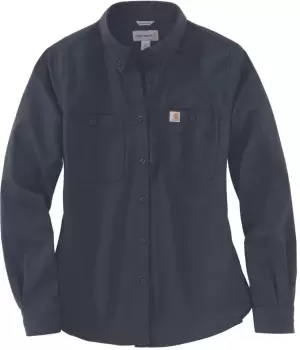 Carhartt Rugged Professional Ladies Shirt, blue, Size XL for Women, blue, Size XL for Women