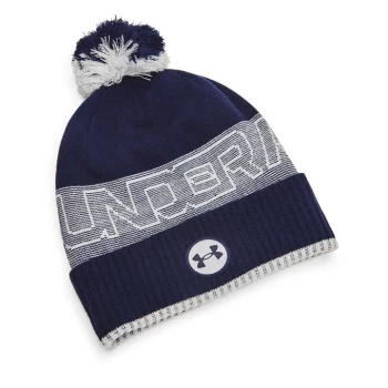 Under Armour Halftime Fleece Beanie - Midnight Navy