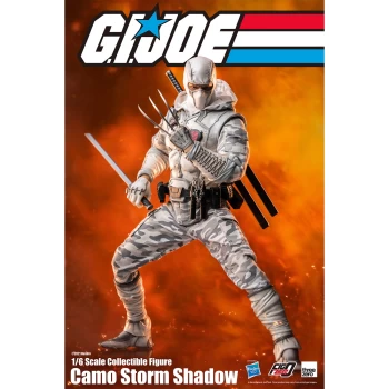 ThreeZero G.I. Joe FigZero 1/6 Scale Collectible Figure - Camo Storm Shadow