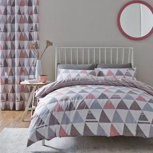 Catherine Lansfield Scandi Geo Single Duvet Set