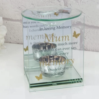 Thoughts of You Butterfly Oil Burner - Mum