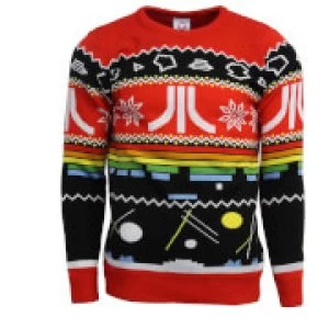 Atari Christmas Jumper - Red - XS - Red