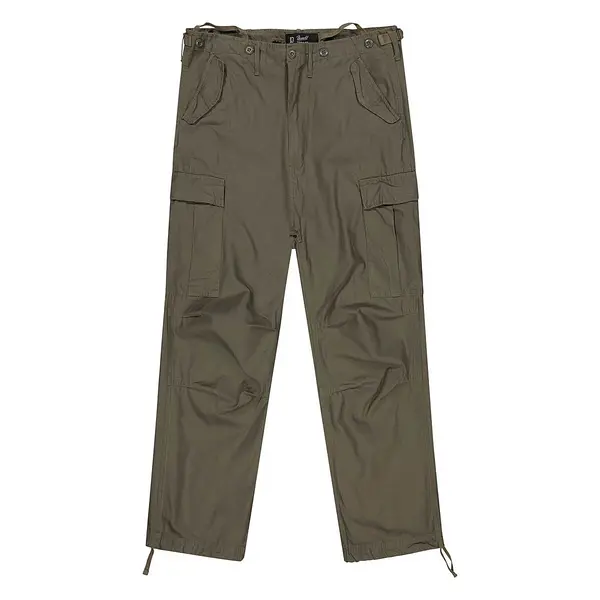 Brandit M-65 Vintage Pants, green, Size XL