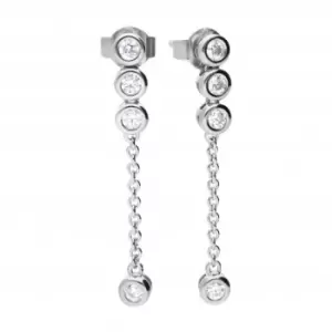 Rubover Cubic Zirconia Drop Earrings E5910