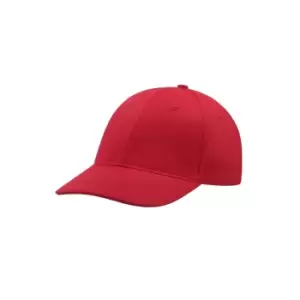 Atlantis Start 6 Panel Baseball Cap (One Size) (Red)