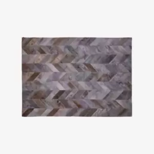 Safira Rug With Light Grey Patchwork Large