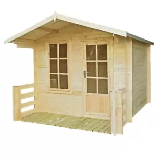 Shire 8x8ft Maulden Log Cabin