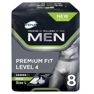 Tena Men Level 4 Pant Large 8S