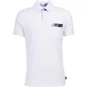 Barbour Lirst Polo Shirt - White