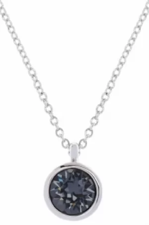 Ladies Karen Millen PVD Silver Plated Crystal Dot Necklace KMJ869-01-101