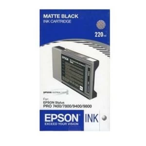 Epson T5668 Matte Black Ink Cartridge