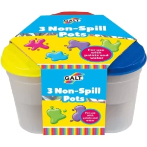 Galt Toys 3 Non-Spill Paint Pots