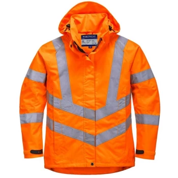 Portwest - LW70ORRXXL - sz 2XL Ladies Hi-Vis Breathable Jacket - Orange