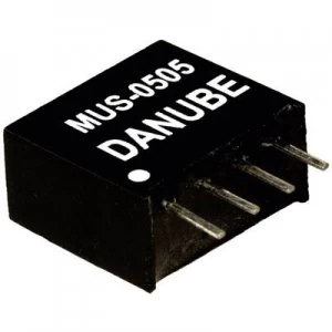 Danube MUS 0505 DCDC converter print 5 Vdc 5 Vdc 200 mA 1 W No. of outputs 1 x