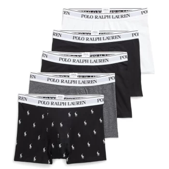 Polo Ralph Lauren 5 Pack Trunks - Black