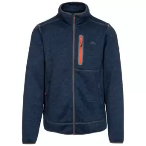 Trespass Mens Bingham Fleece Jacket (M) (Navy Marl)