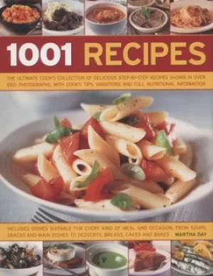 1001 recipes by Martha Day