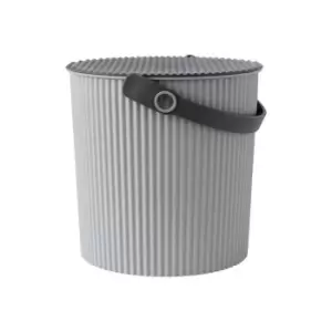 Omnioutil Storage Bucket & Lid Small LUX Grey