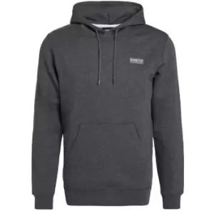 Barbour International Small Logo Hoodie - Grey