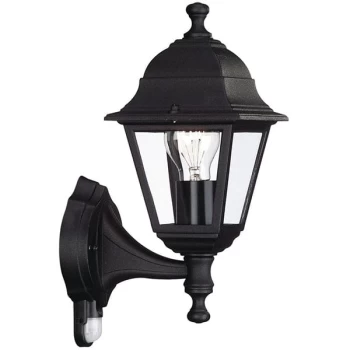 Philips Massive LIMA Wall Lantern with PIR Black - 714220130