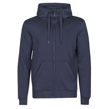 G-Star Raw PREMIUM BASIC HOODED ZIP SWEATER mens Sweatshirt in Blue - Sizes S,M,L,XL,UK XS,UK S,UK M,UK L