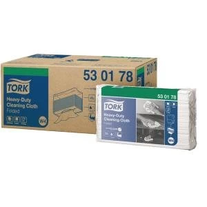 Tork W4 Cleaning Cloth White 100 Sheets Pack of 5 530178