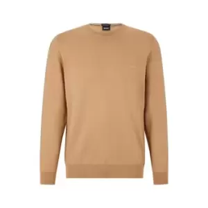 Boss Botto Crew Knit Sweatshirt - Beige