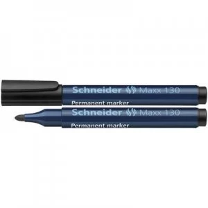 Schneider Maxx 130 113001 Permanent marker Black waterproof: Yes