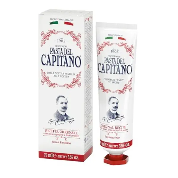 Pasta del Capitano Recipe 1905 Original Toothpaste 75ml