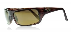 Maui Jim Peahi Sunglasses Burgandy Tortoise MJ202 Polariserade 65mm