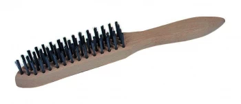 Sykes-Pickavant 66093500 Wire Hand Brush - Wooden Handle