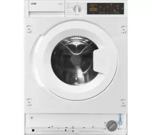 Logik LIW812W22 8KG 1200RPM Integrated Washing Machine