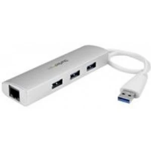 StarTech 7 Port USB Hub Aluminum Compact USB 3.0 Hub for