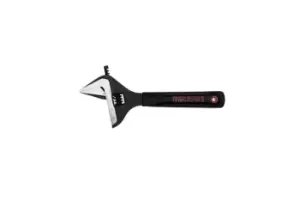 Teng Tools 4002WT 7" Adjustable Wrench - Extra Wide Jaw 15° (34mm Capacity)