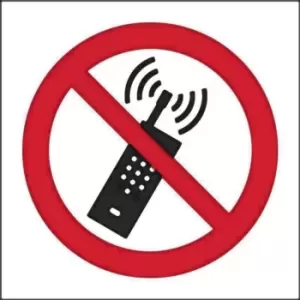 No Mobile Phones - Sav (300 X 100MM)