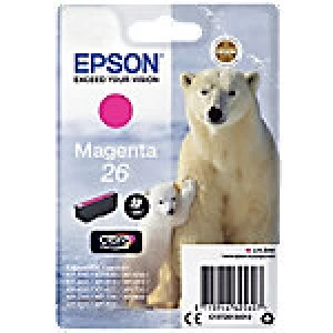 Epson Polar Bear 26 Magenta Ink Cartridge