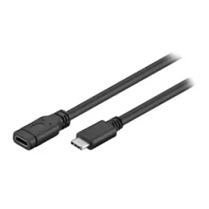 Goobay USB 3.1 Type-C Extension Cable - Black