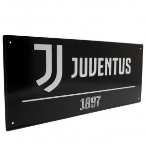 Juventus FC Black Street Sign