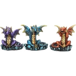 Three Wise Dragons Pack Of 3 Figures