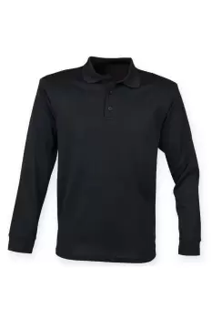 Coolplus Moisture Wicking Long Sleeve Polo Shirt