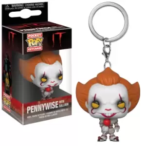 IT Pennywise with Balloon Pop! Vinyl Keychain