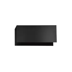 Gentor Black Flush Wall Lamp 1x E27