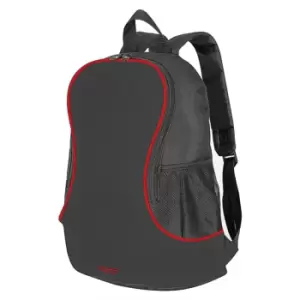 Shugon Fuji Basic Backpack (10 Litres) (Pack of 2) (One Size) (Black/Red)