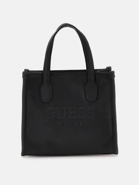 Guess Silvana Satin Mini Handbag 14910258 Black