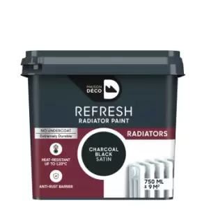 Maison Deco Refresh Radiator Charcoal Black - 750Ml