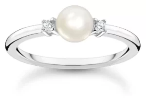 Thomas Sabo TR2370-167-14-54 Sterling Silver Pearl Cubic Jewellery