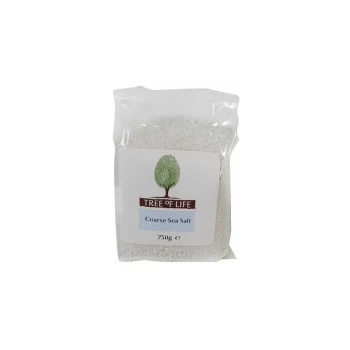 Sea Salt - Coarse - 750g x 6 - 86223 - Tree Of Life