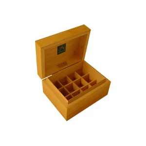 Absolute Aromas Wooden Storage Box 12 Holes