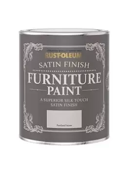 Rust-Oleum Satin Furniture Paint Portland Stone 750Ml